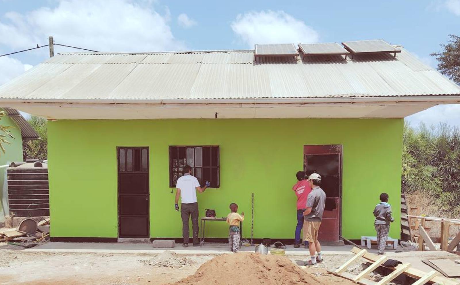 タンザニアで建築の海外ボランティア　M.O.